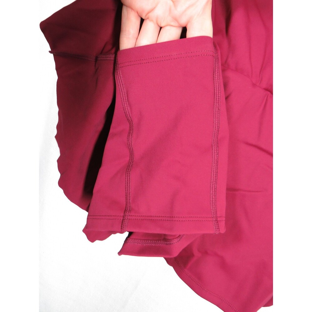Halara Cloudful Air Cordovan Hi-Low Mini Skort -Pockets- Size XS - Picture 7 of 12